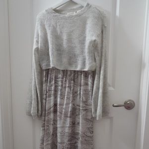 Anthropologie 2 pieces dress